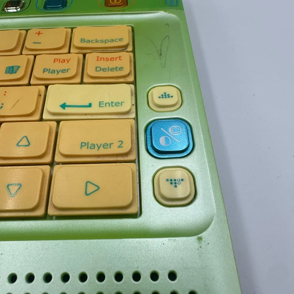 VTech Nitro Vintage Green Working Notebook Laptop Learning School Academic Toy